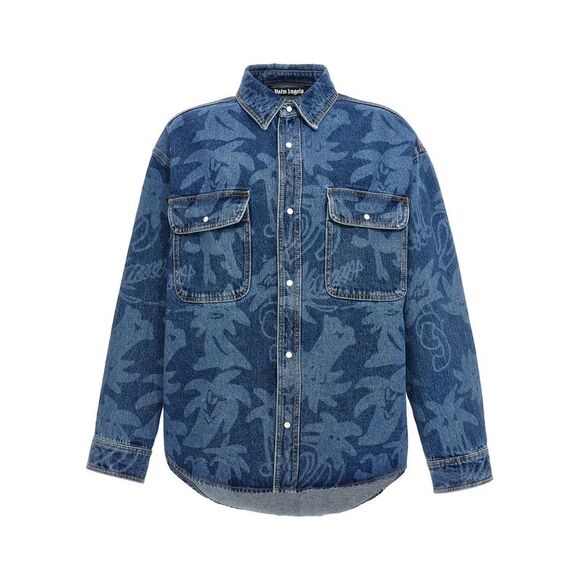 Palm Angels Men's Palmity Allover Laser Jacket